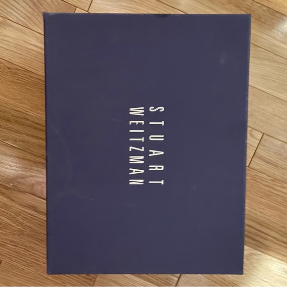 NEVER WORN Stuart Weitzman Tan Leather Mule Wedges - Picture 6 of 7